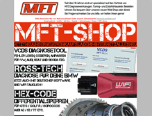 Tablet Screenshot of mft-motorsport.de